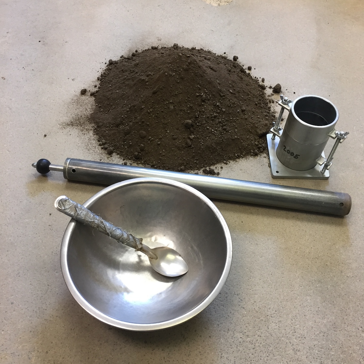 Density soil test